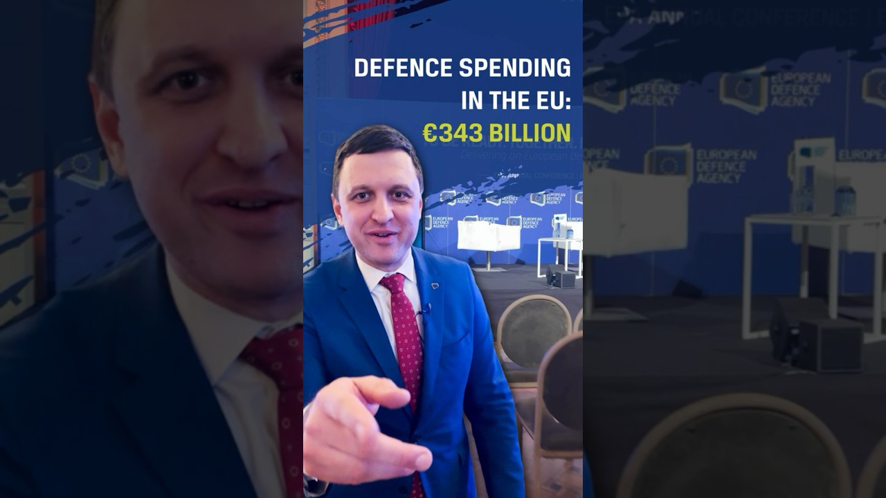 How much do EU countries spend on defence? #eudefence