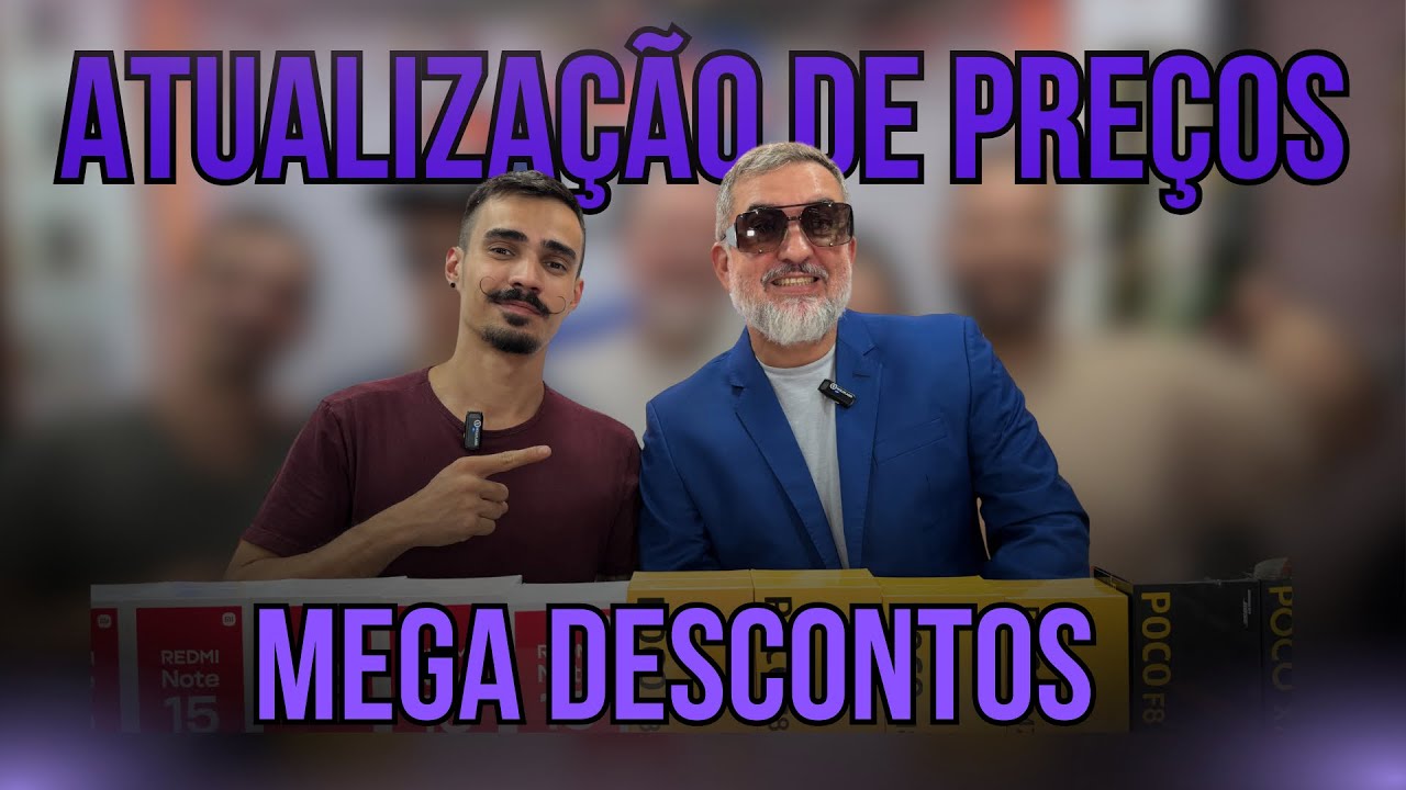 ATUALIZAÇÃO DE PREÇOS - MEGA DESCONTO EM TODA LINHA XIAOMI