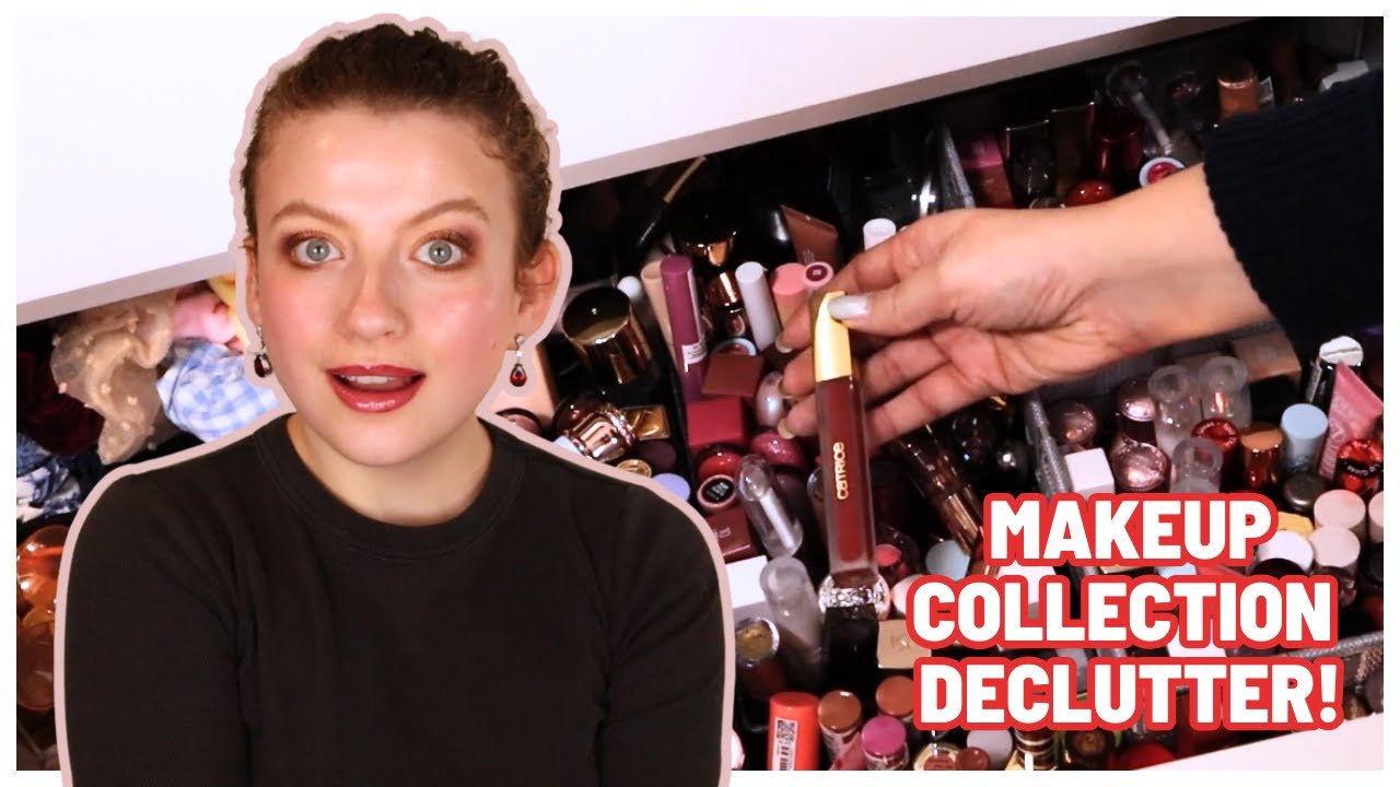MUCH NEEDED FULL MAKEUP COLLECTION DECLUTTER