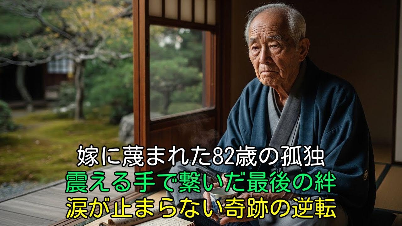 【涙腺崩壊】「年金なしの老後は惨めね」と嫁に蔑まれた82歳の義父。黙って旧友に連絡した3週間後、嫁の会社に届いた“出資中止”の通知と、義父が守り抜いた最後の誇り。