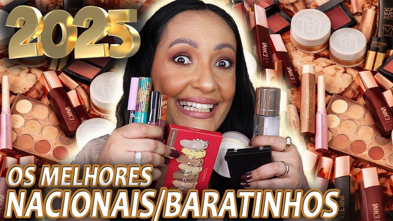 MELHORES DO ANO 2025* | MELHORES PRODUTOS DE MAQUIAGEM DE 2025