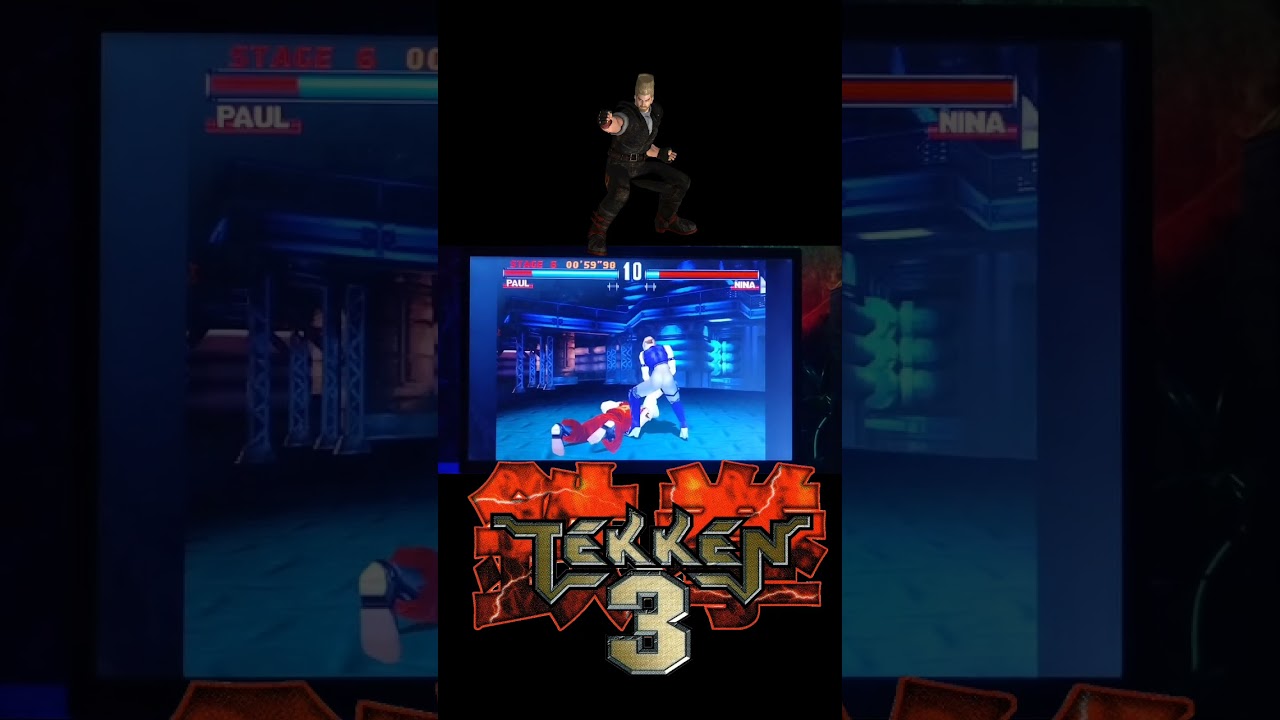 Tekken 3 | paul phoenix | fast game play | arcade pc box | PlayStation 2 | pc | OWN Gameplay 