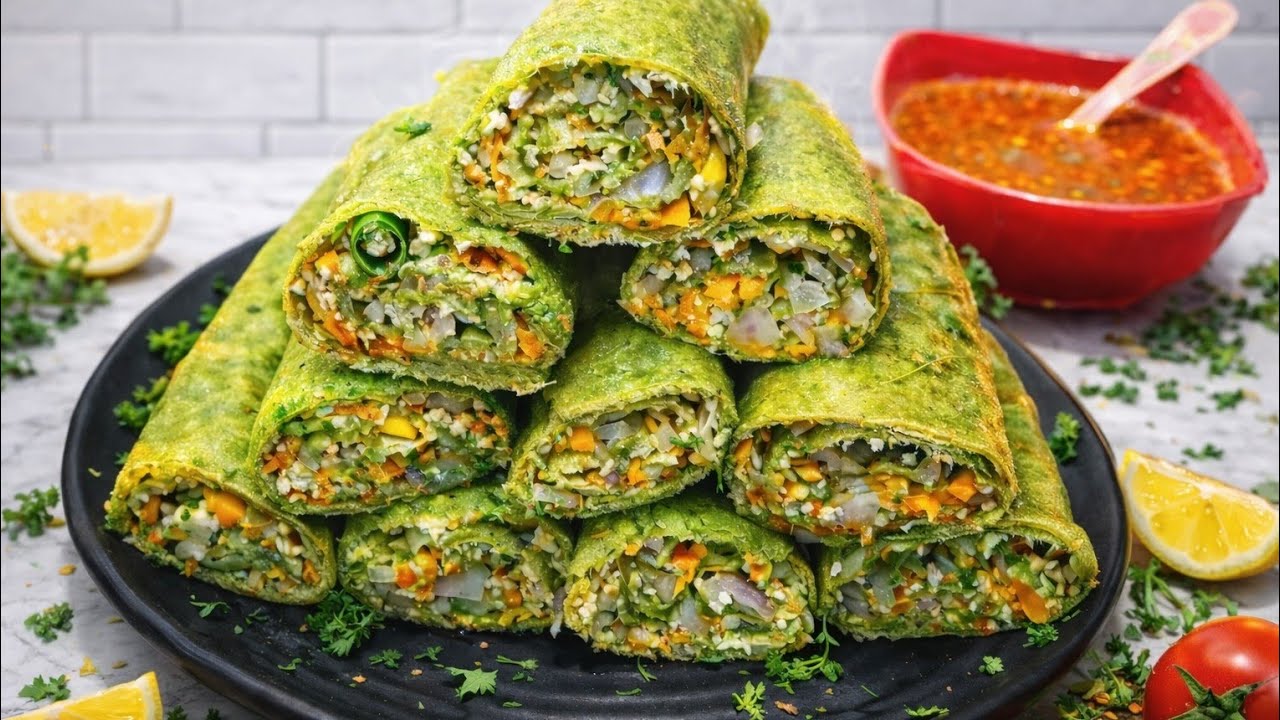 पालक का यह नाश्ता बनाएंगे तो बिना दौड़े पतले हो जाएंगे | Palak Healthy Nasta