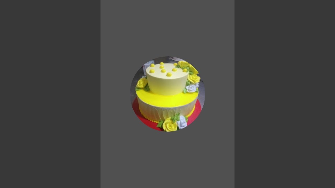 Cakeflower0 is live! vanila cake digain for birthday