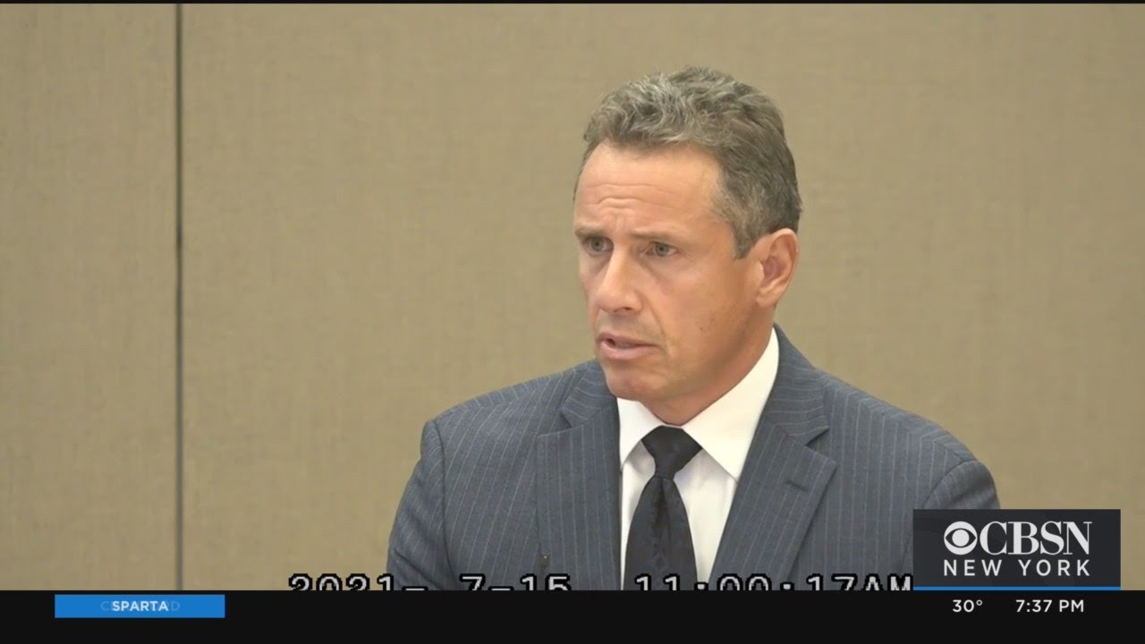 New York's Attorney General Releases New Video Evidence Of Chris Cuomo In Investigation Into Andrew