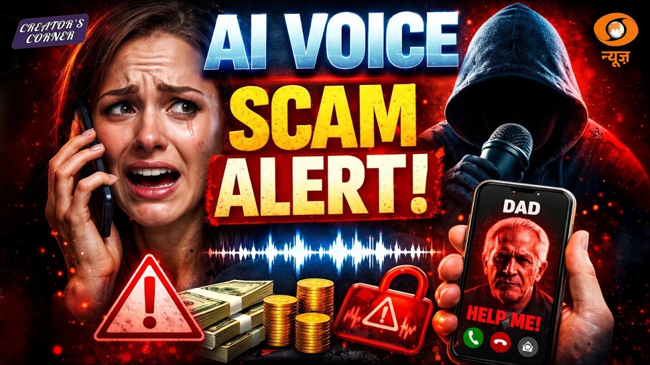 New Cyber Threat: AI-Generated Scam Calls | Creator's Corner | DD News