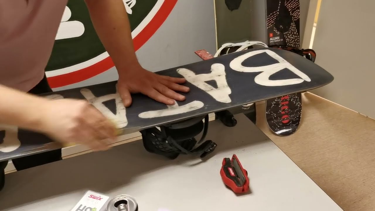 Hvordan Slipe, & Vokse Et Snowboard?