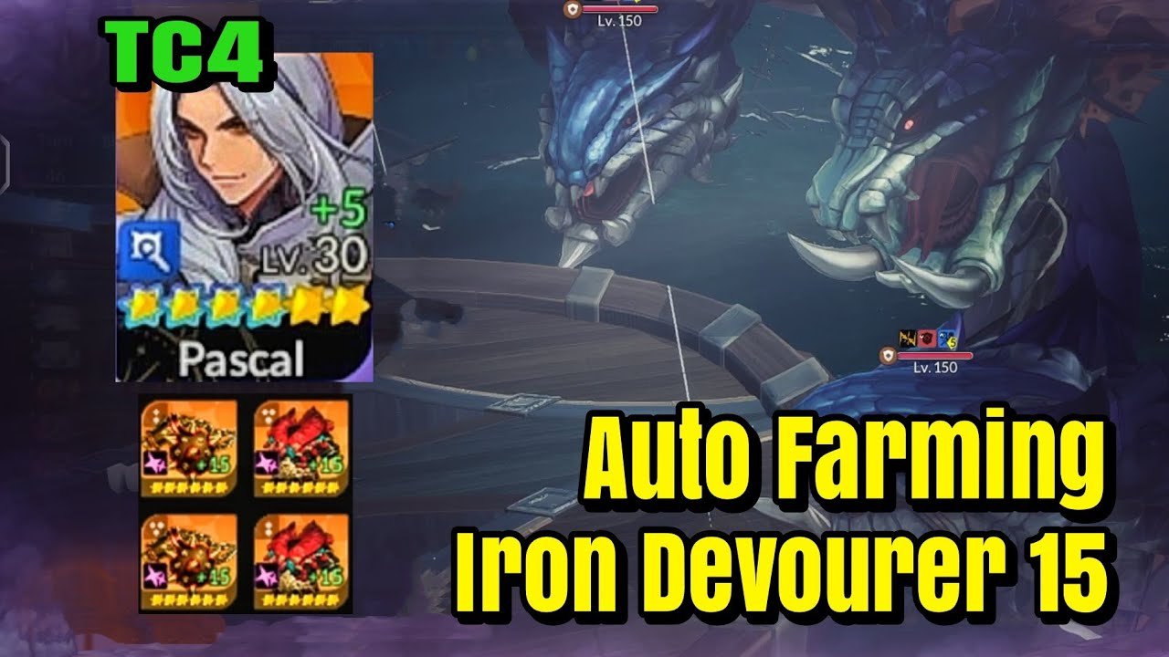 Простая предустановка авто Iron Devourer 15 | Seven Knights RE:BIRTH Raids