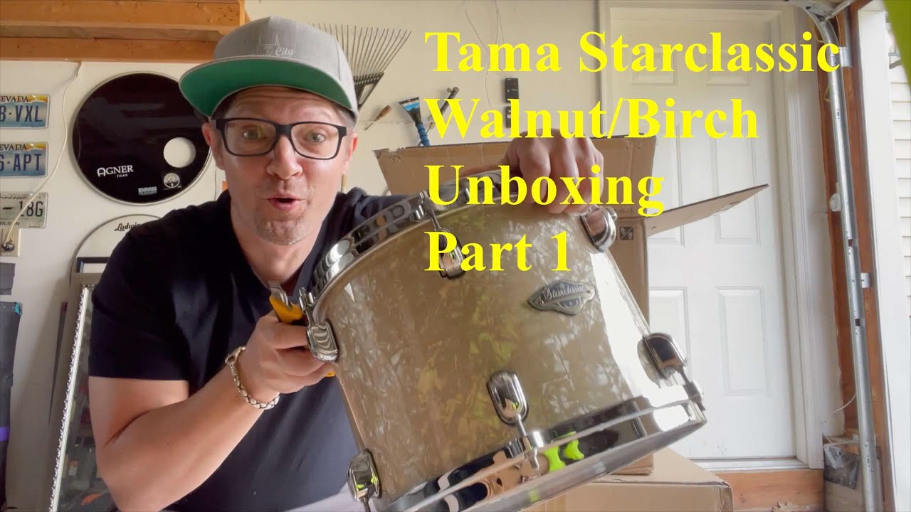 Tama Starclassic Walnut/Birch Unboxing