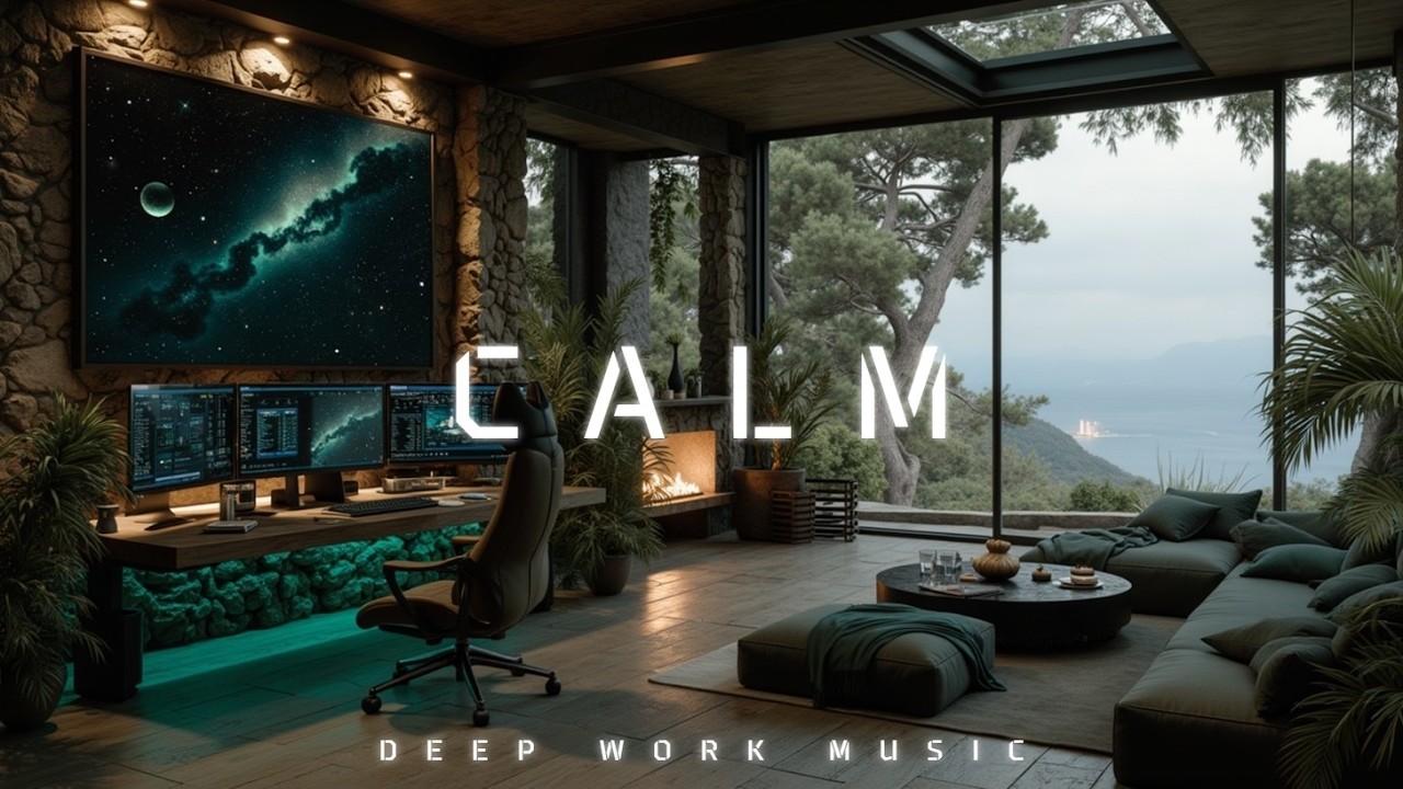 Deep Work Music | Minimal Electronic Focus for Developers & Creative Programming Flow State