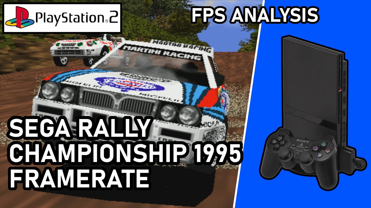 Sega Rally Championship 1995  |  PS2  |  Frame Rate Test