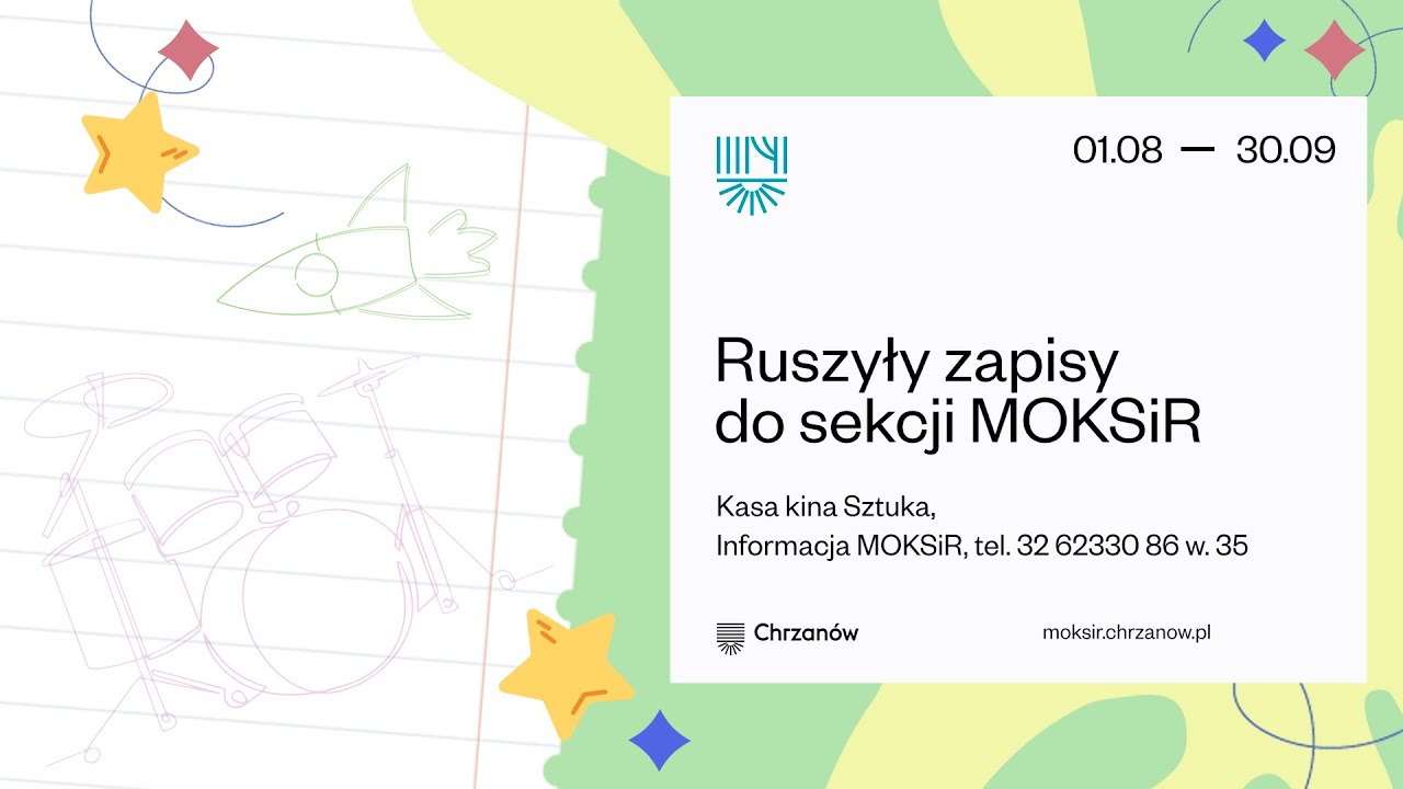 Ruszają zajęcia pokazowe w MOKSIR
