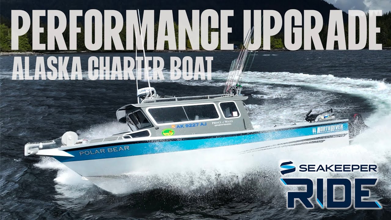 First Drive with Seakeeper Ride - Alaskan Charter Boat