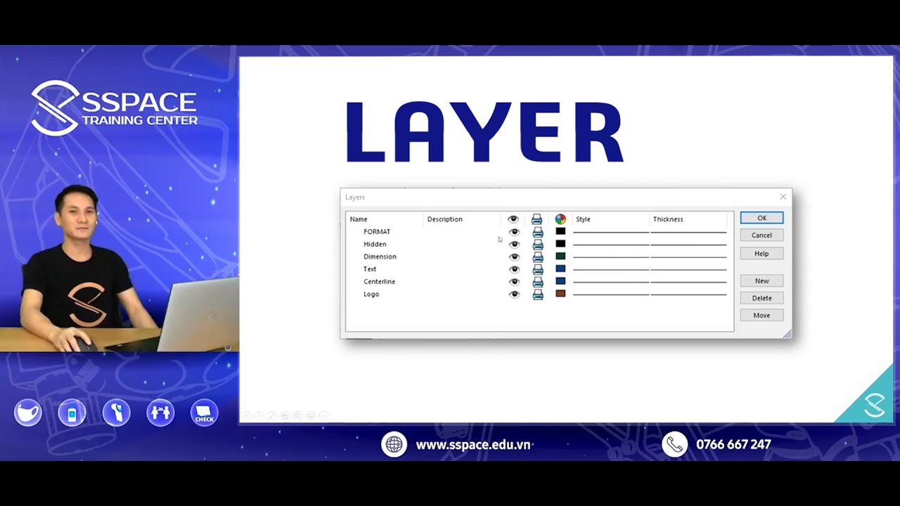 SOLIDWORKS Tips & Tricks | Layer | Hướng dẫn sử dụng và quản lý Layer