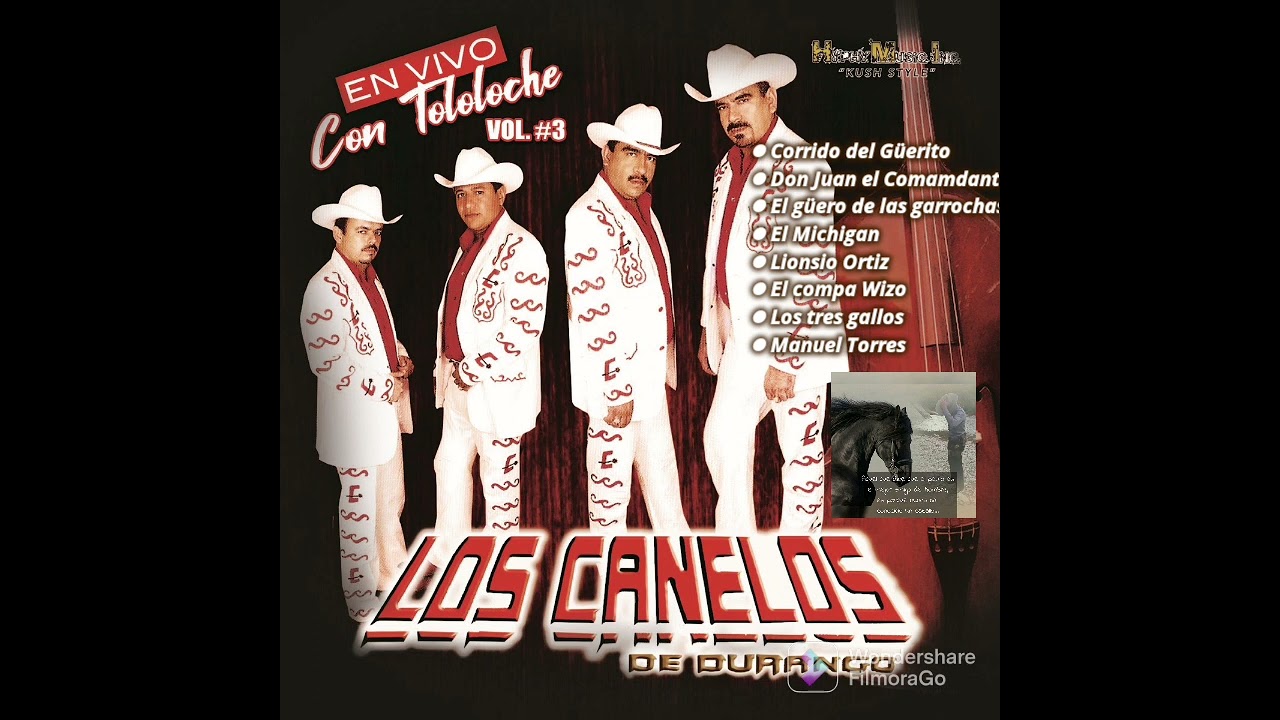 Los Canelos de Durango /🔥 Puros Corridos con Tololoche 🔥