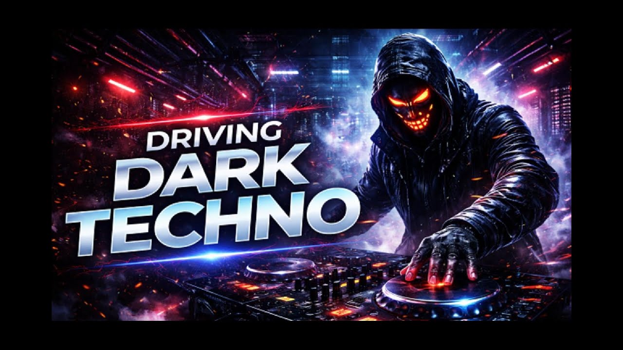 DRIVING DARK TECHNO ⚡ Aggressive Cyber Beats | No Vocals