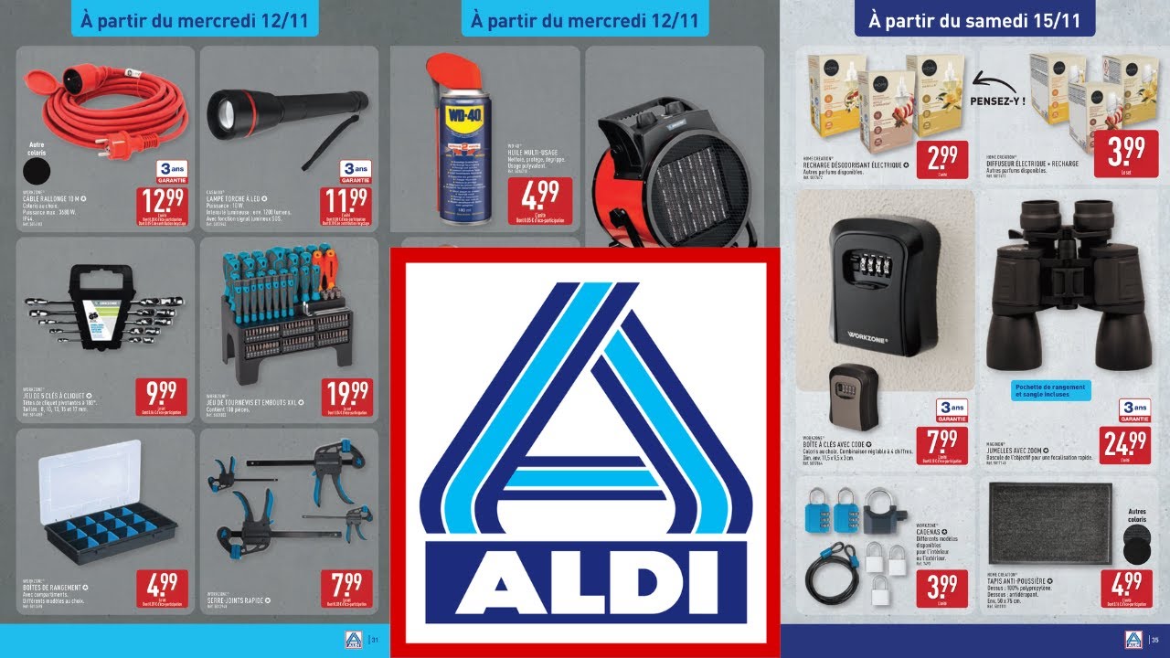 Каталог ALDI от 11 ноября 2025 г. ✅ Новинки: товары для дома, DIY, мода и рождественские предложе...