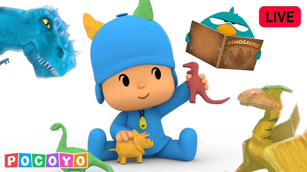 🔴 DIRECTO: 🦖 ¡Dinosaurios y otros animales ¡Aventuras con Pocoyó! 🦖 | Pocoyó 🇪🇸 Español | Animación