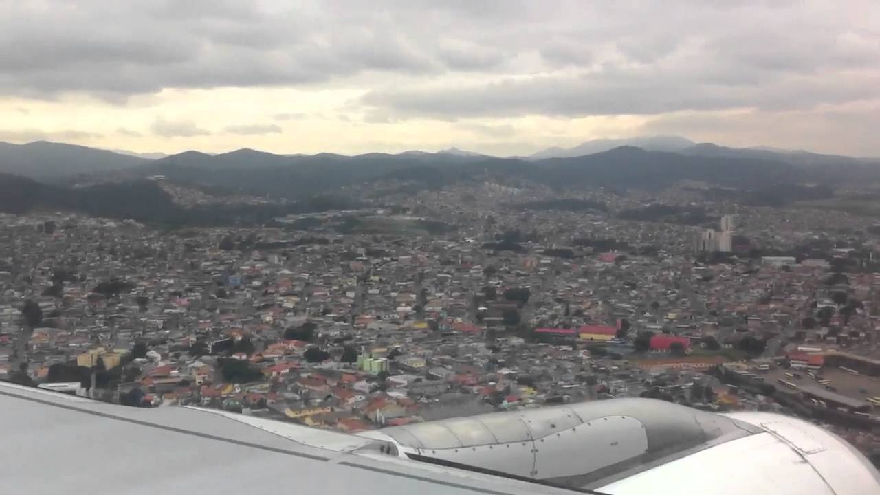 Aterrizando en São Paulo-Guarulhos. Mayo 2011