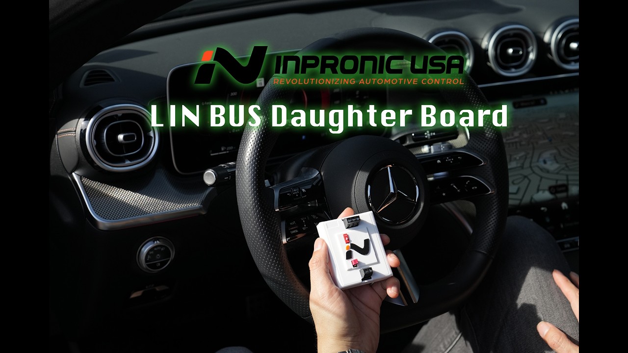 LIN Bus Daughter Board | Capture, Analyze & Control LIN Communication in Real Vehicles