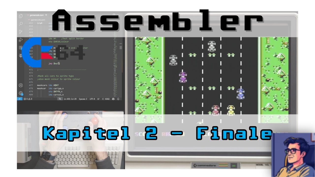 Lerne Assembler | Programmiere ein Spiel | Kapitel 2 - Finale!