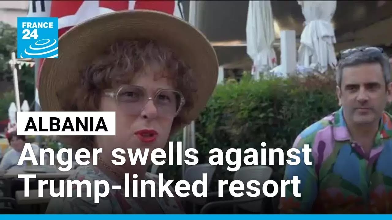'Flamingo Revolution': Albanian protests swell against Trump-linked resort &bull; FRANCE 24 English