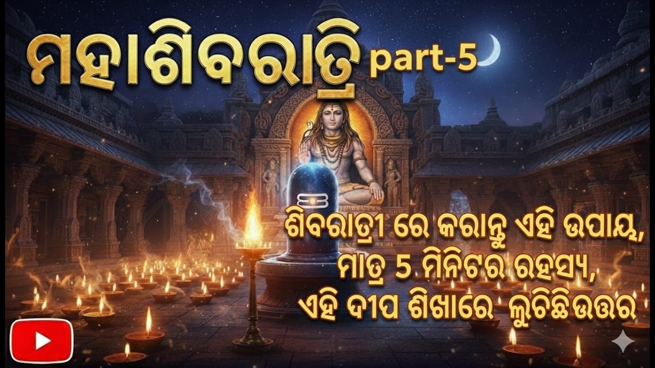 ମହା ଶିବରାତ୍ରିରେ ଅଭୀଷ୍ଟ ସିଦ୍ଧିର ଉପାୟ part - 5