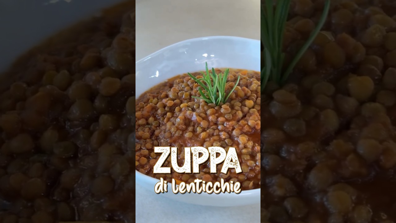 ZUPPA DI LENTICCHIE Ricetta Facile - Fatto in Casa da Benedetta