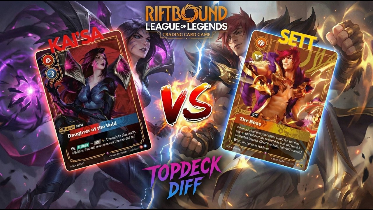 Kai'Sa vs Sett | Riftbound