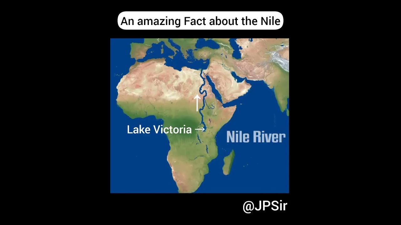 An amazing Fact about the Nile river | JP Sir
