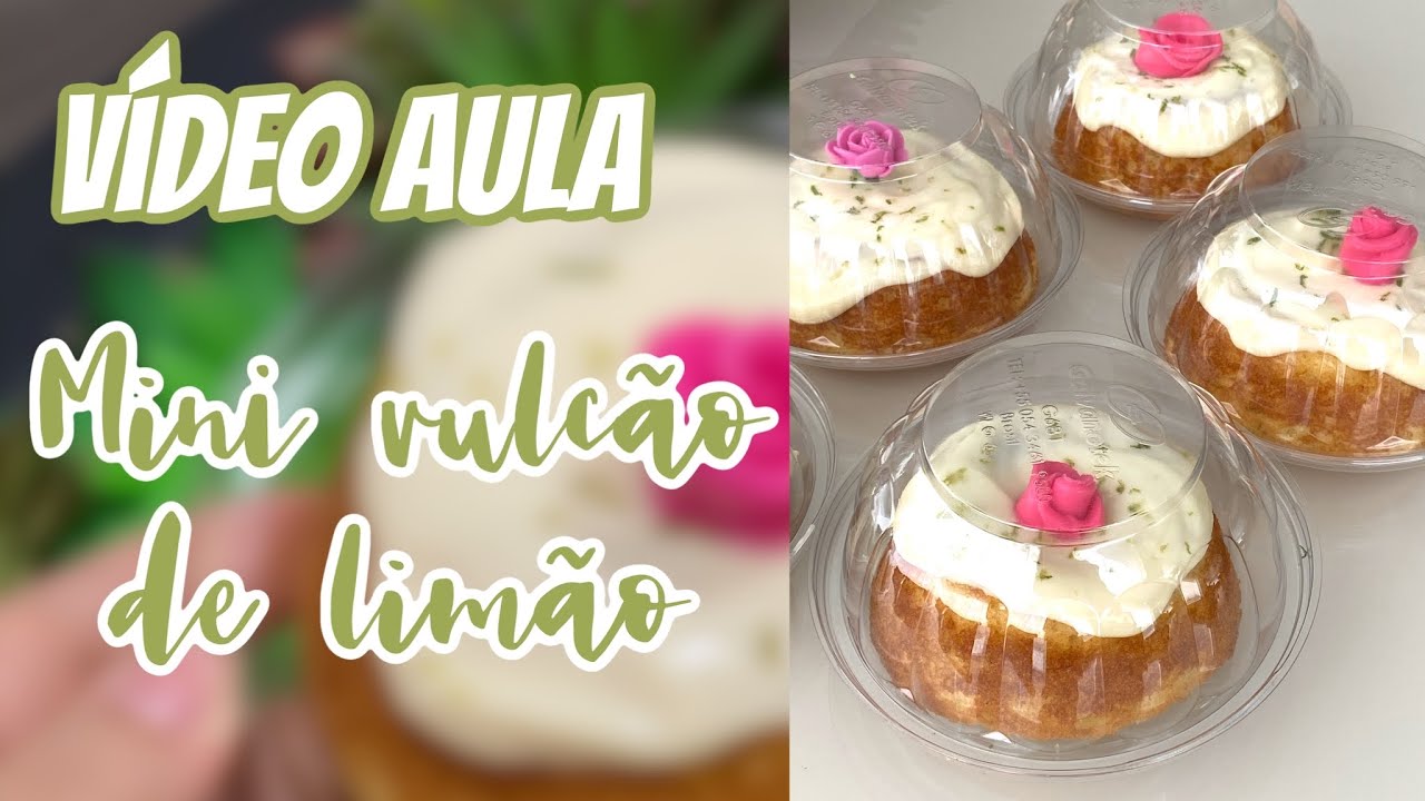 FAÇA E VENDA - VÍDEO AULA MINI VULCÃO DE LIMÃO