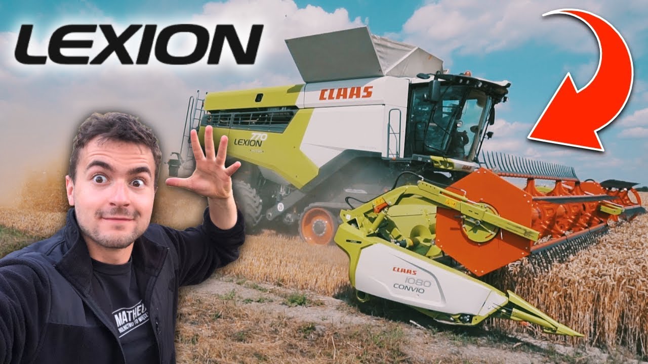 NOWY CLAAS LEXION 8700 JUŻ W POLSCE!😮 KOMBAJN LEGENDA!😎 -  Żniwa 2019 [Matheo780]