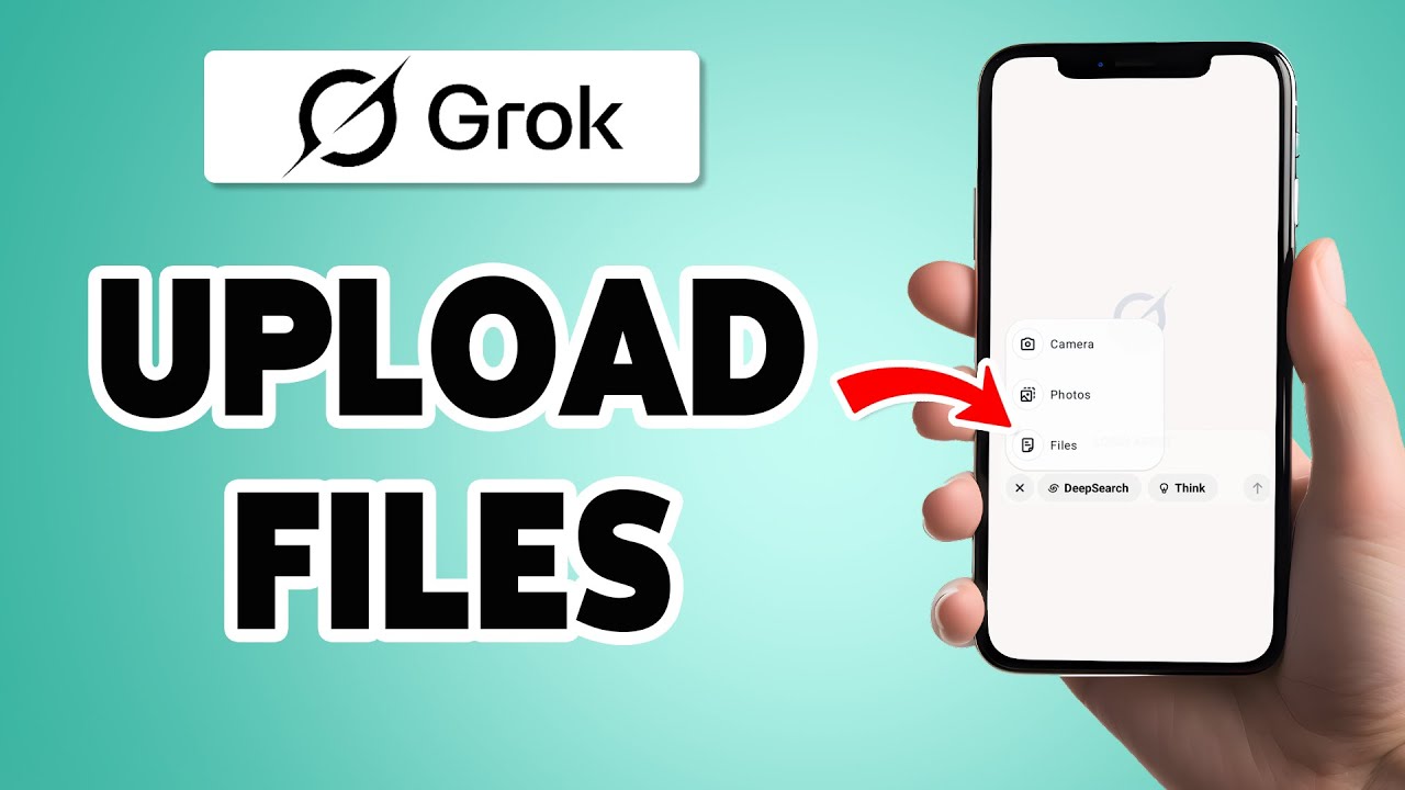 How To Add File On Grok App 2025 | Upload Files To Grok AI Mobile App