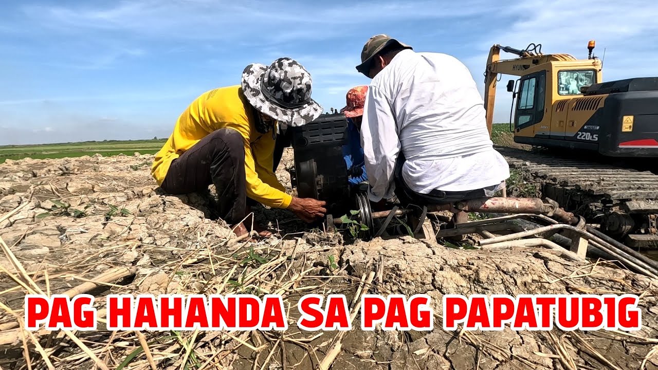 PAG HAHANDA SA PAG PAPATUBIG