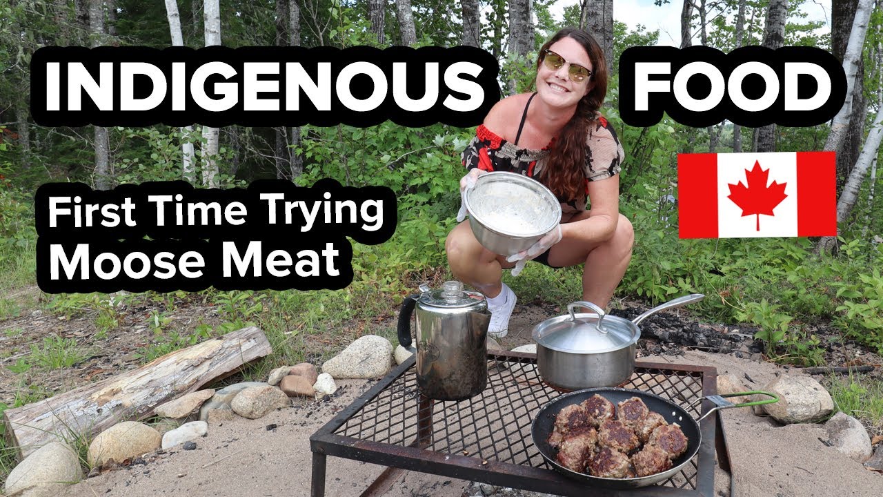 Cooking & Eating Indigenous Food in Canada. Must See First Nation Experience