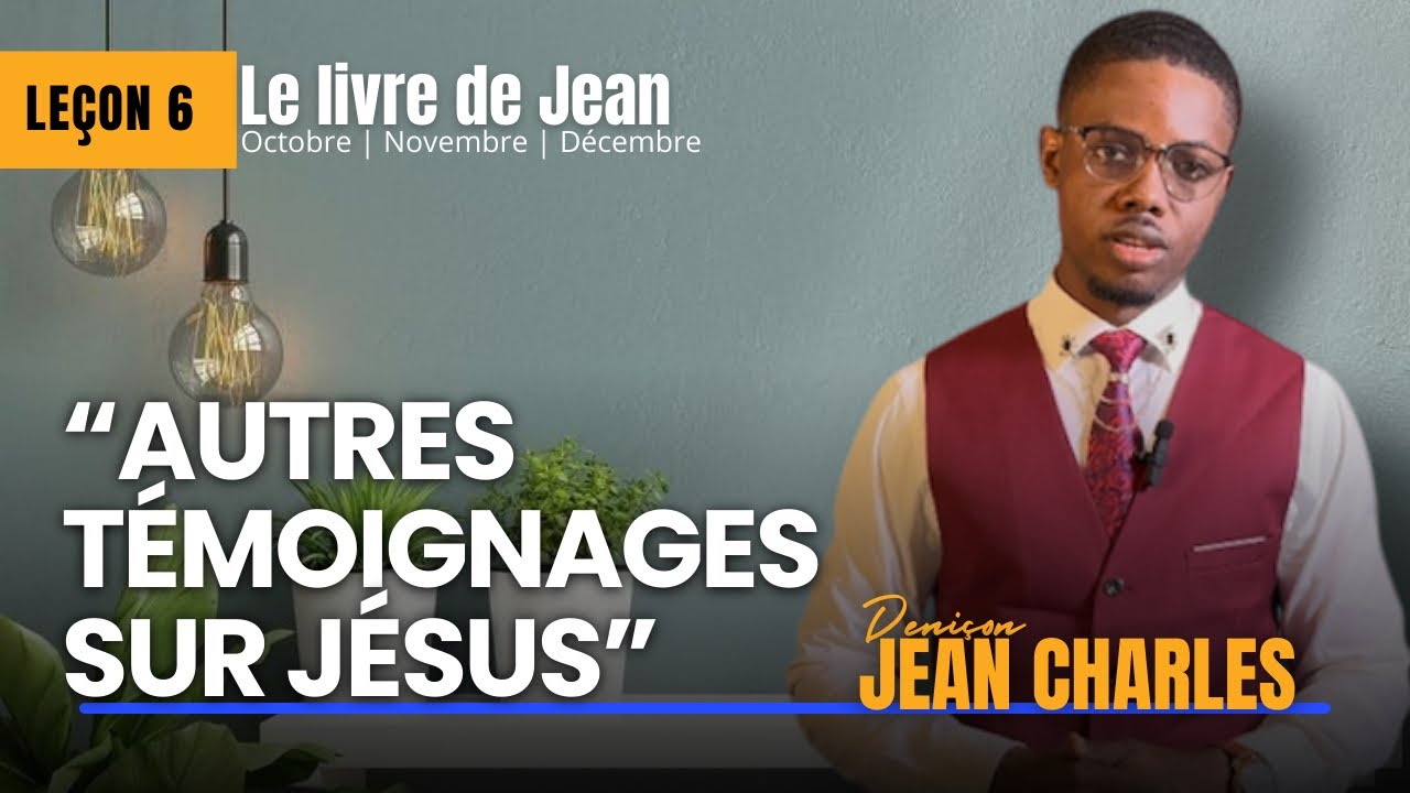Les non-dits de la leçon 6: 