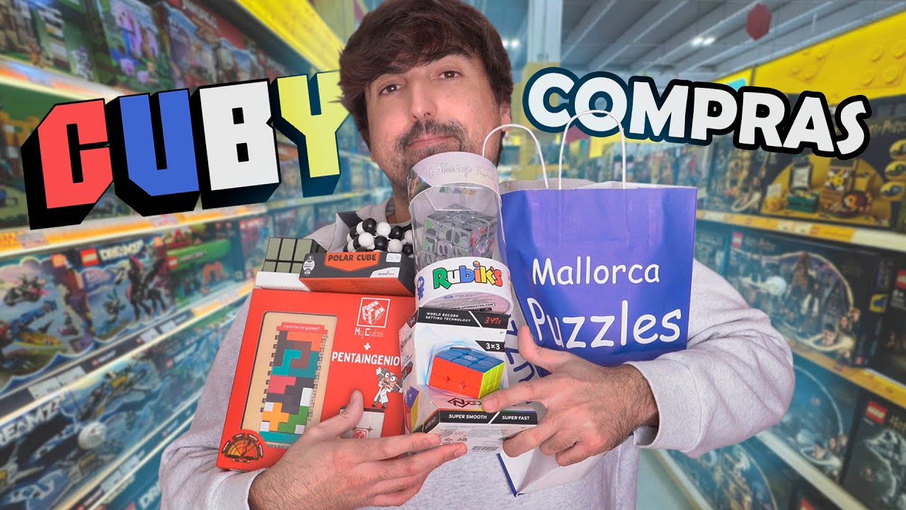 ¡CUBY se va de COMPRAS! Buscando CUBOS y PUZZLES