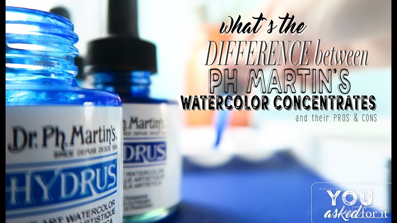 What are the Advantages and Disadvantages for HYDRUS Watercolor Concentrates (REVIEW)
