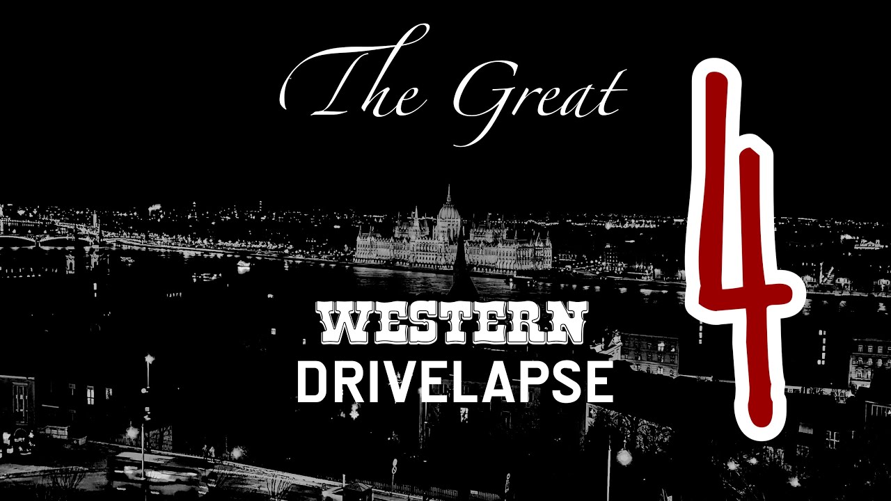 T&acirc;rgu Mureș - Budapesta / Marosv&aacute;s&aacute;rhely - Budapest : The Great Western DRIVELAPSE 4K Part 4/8