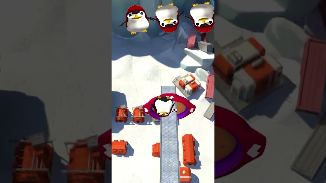Going Balls - The Penguin Flying! Update Jump Race
