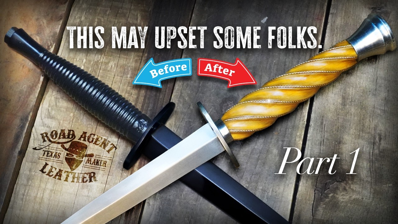 Knife Makeover: Fairbairn-Sykes fighting dagger & sheath PART-1