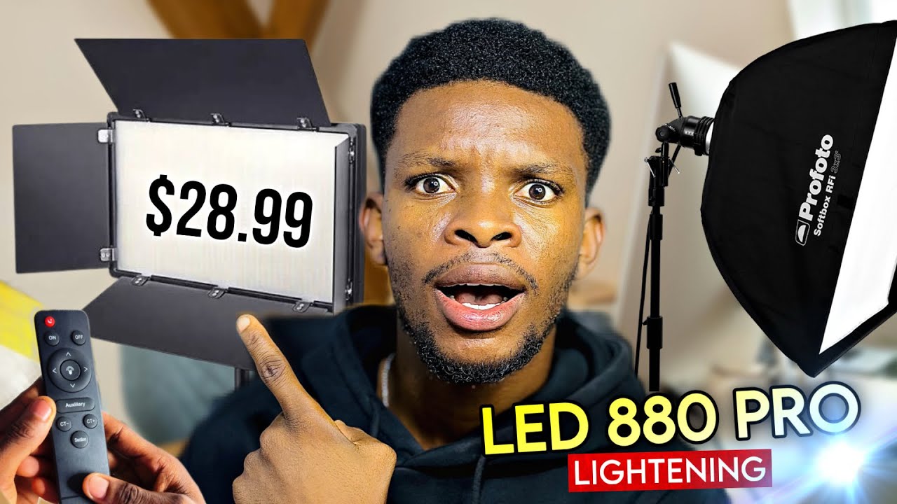 The Best Budget Light for Creators (Under $30) – Unboxing LED 880 Pro & Honest Review!