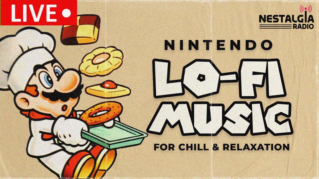 Nintendo Lo-Fi Radio 🎧🎶  | NESTALGIA RADIO 📡🔴