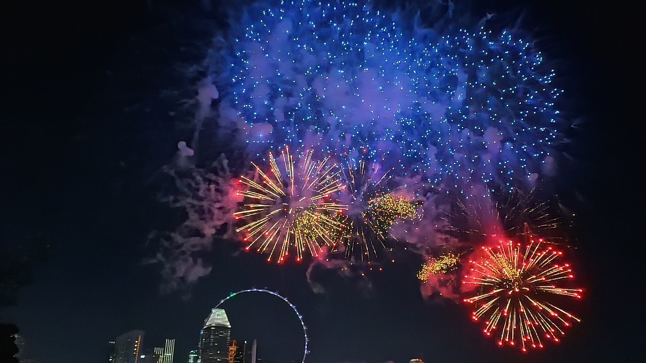 Chingay Fireworks 27 Feb 2026
