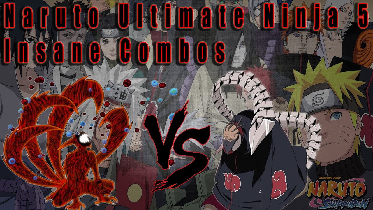Naruto Ultimate Ninja 5 Insane Combos