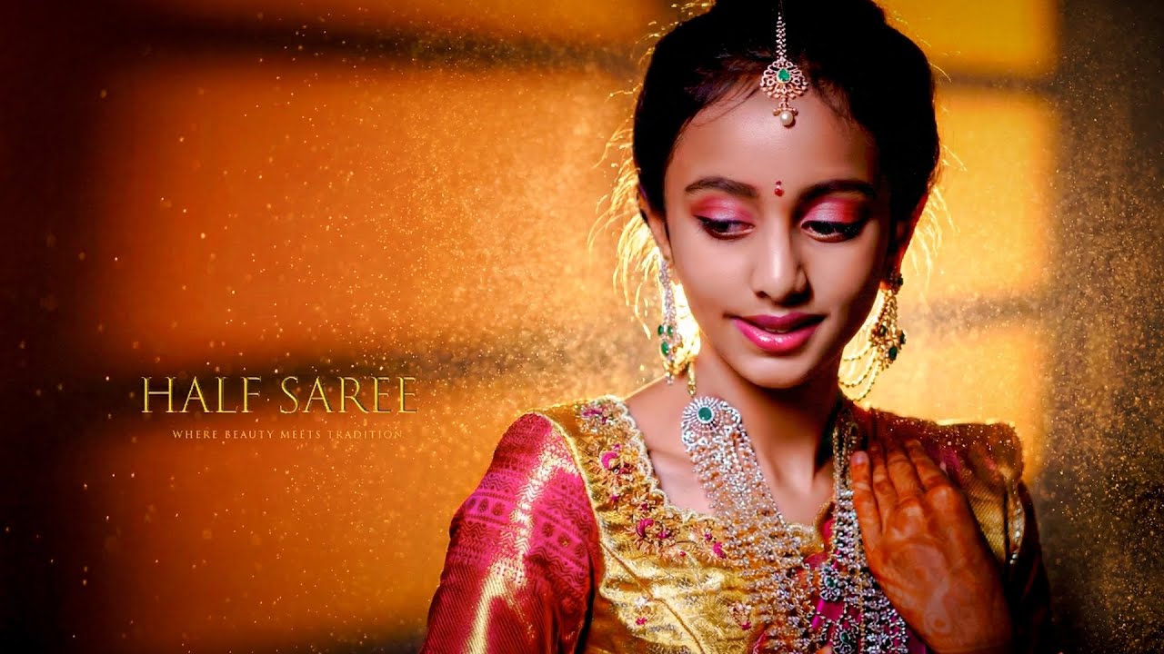 II Aadhya Koneru`s Half saree function Teaser II 4k II 2025 II CAPTURE STUDIO