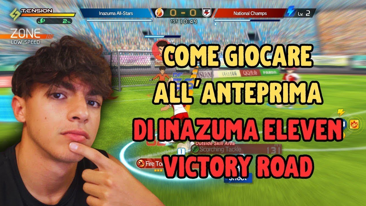 Inazuma Eleven Victory Road ANTEPRIMA: tutorial sul come giocarci