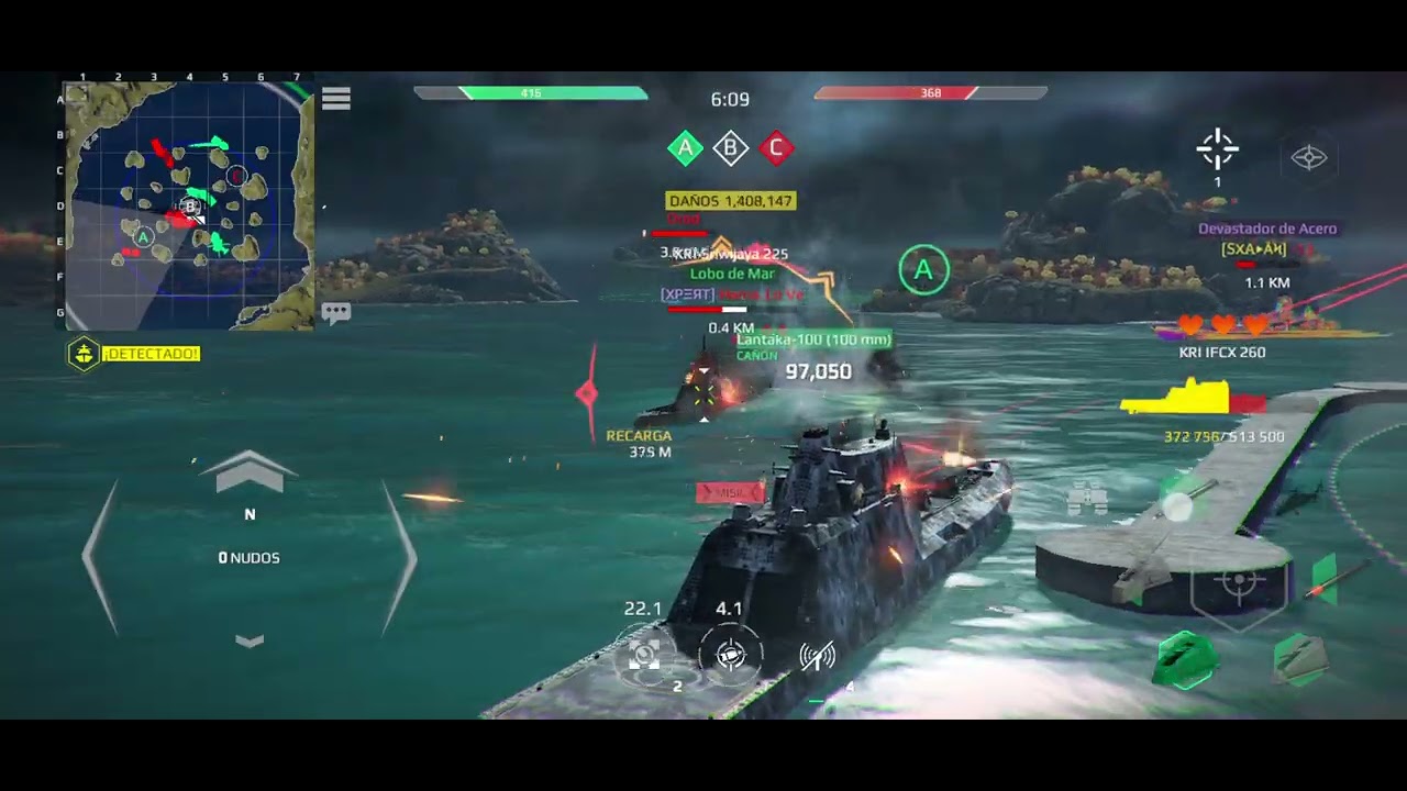 MODERN WARSHIP 5KK de daño ☠️