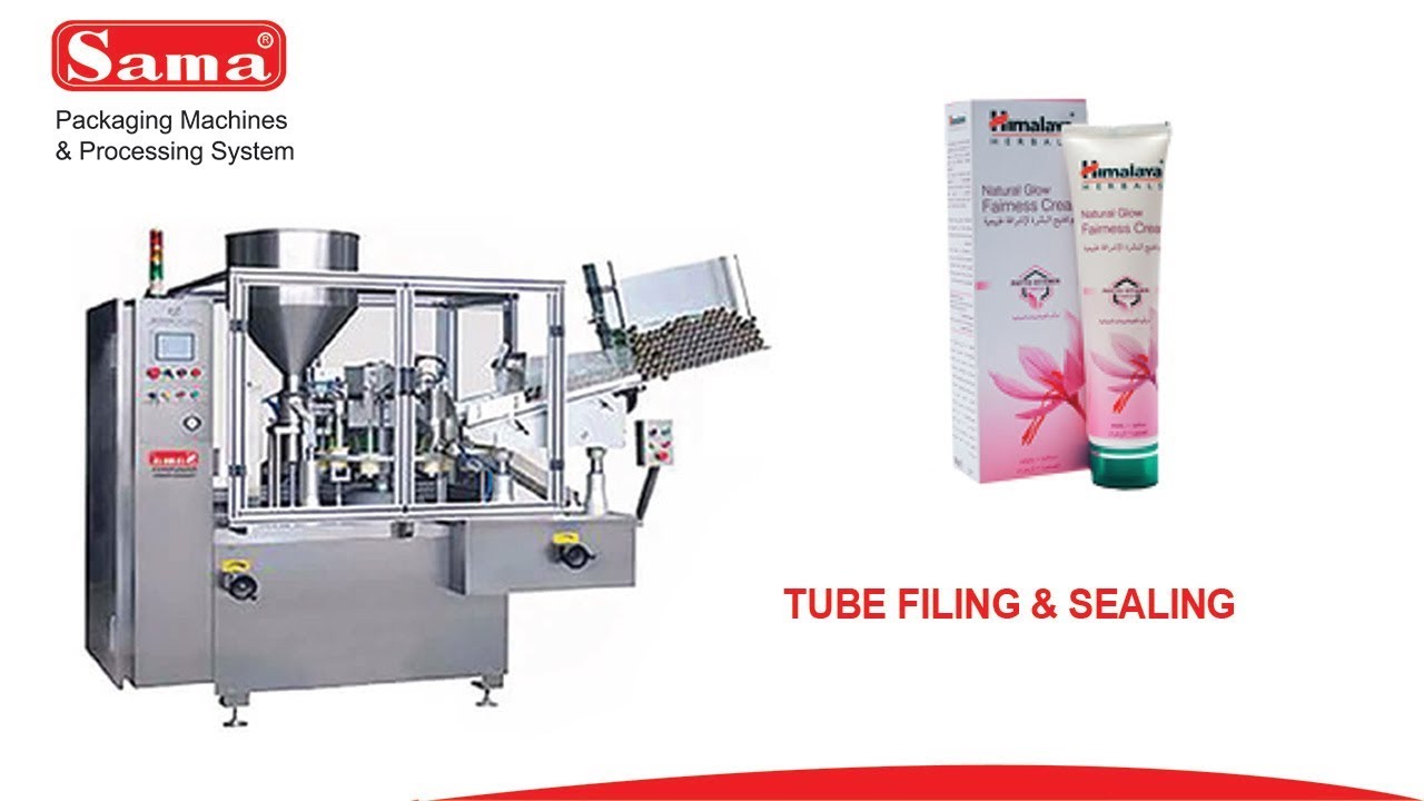Tube Filling and sealing machine TFS 60 | Sama Engineering