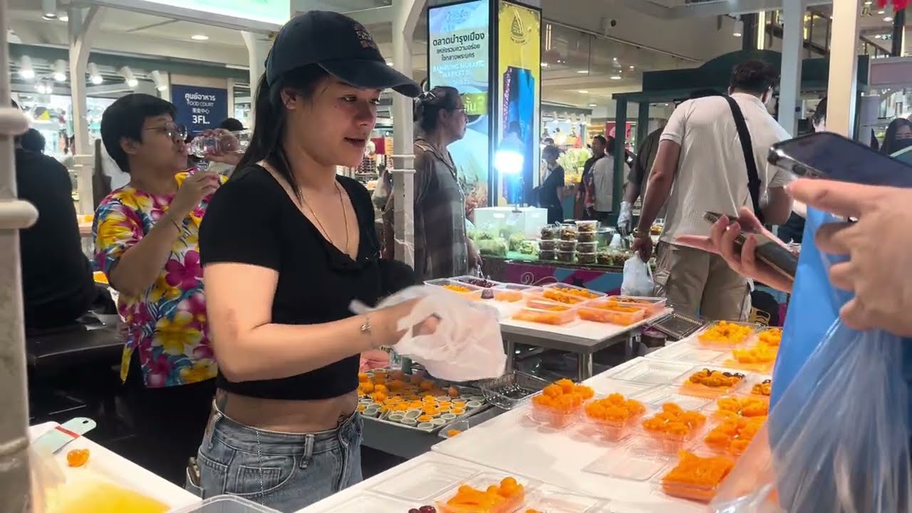 #Thai Street Food #Yummy Food in Bangkok #The Old Siam Supercenter #Thai Supermarket 